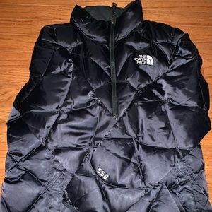 Women’s The North Face 550 Black Quilted Puffer